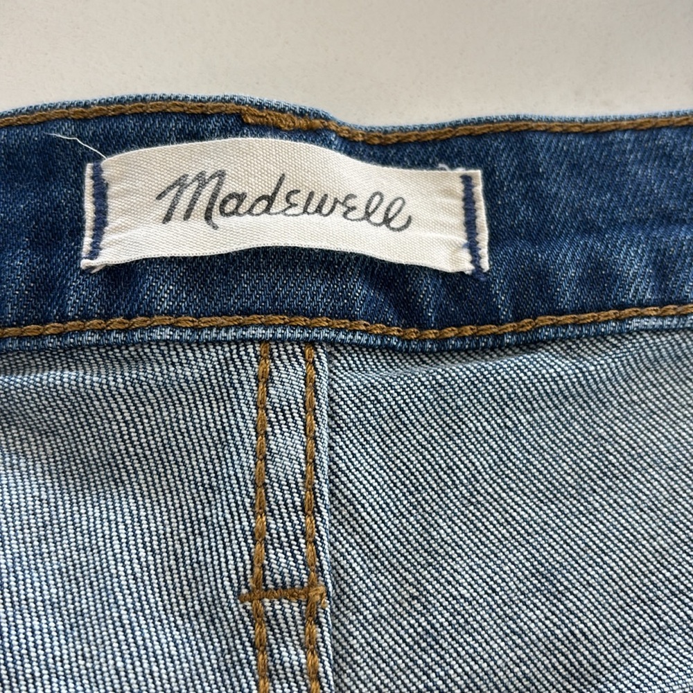 Madewell high rise denim shorts size 28 - Picture 2 of 5